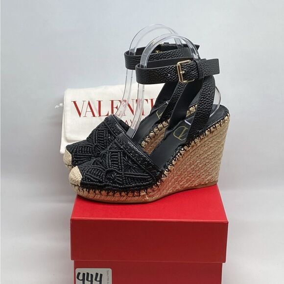 Valentino Garavani Marrakech Wedge Espadrille size 36 - Picture 9 of 11